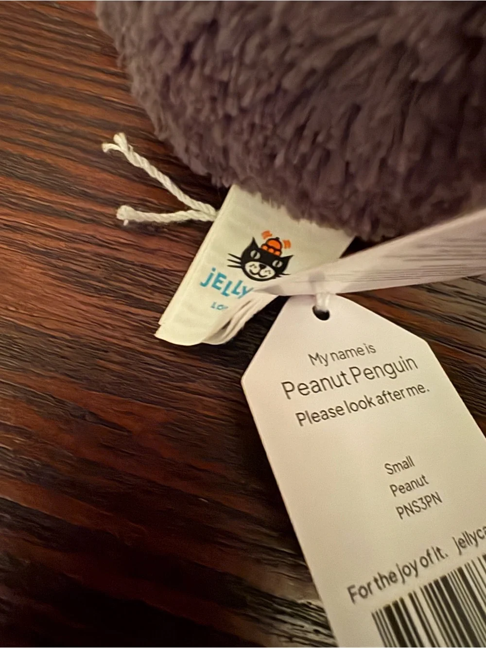 Jellycat Peanut Penguin Plush Small